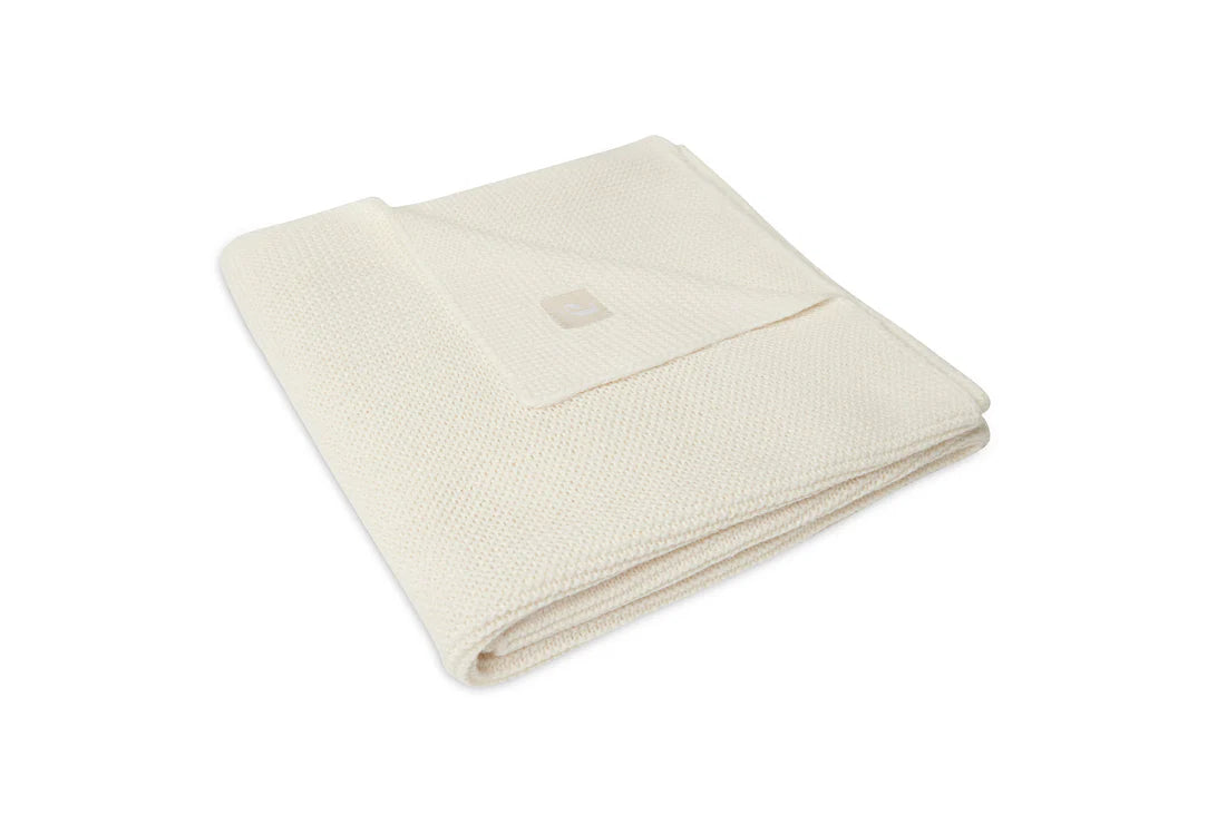 Dekentje 75x100 cm ▪ Basic Knit ▪ Ivory