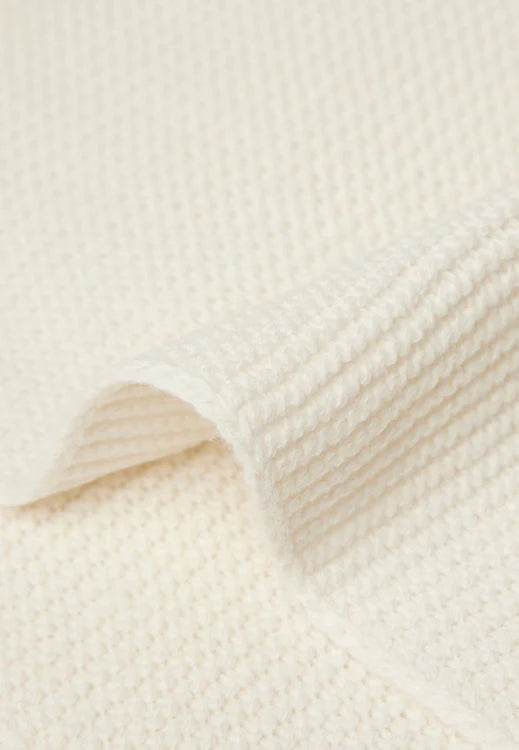 Dekentje 75x100 cm ▪ Basic Knit ▪ Ivory