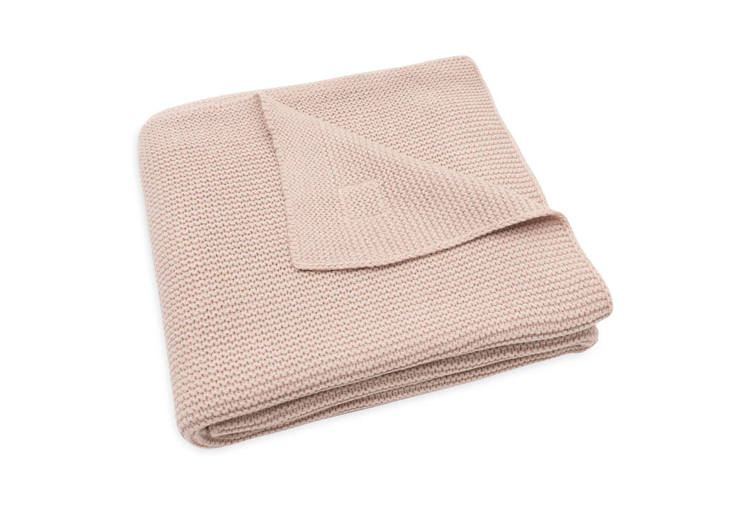 Dekentje 75x100 cm ▪ Basic Knit ▪ Wild Rose