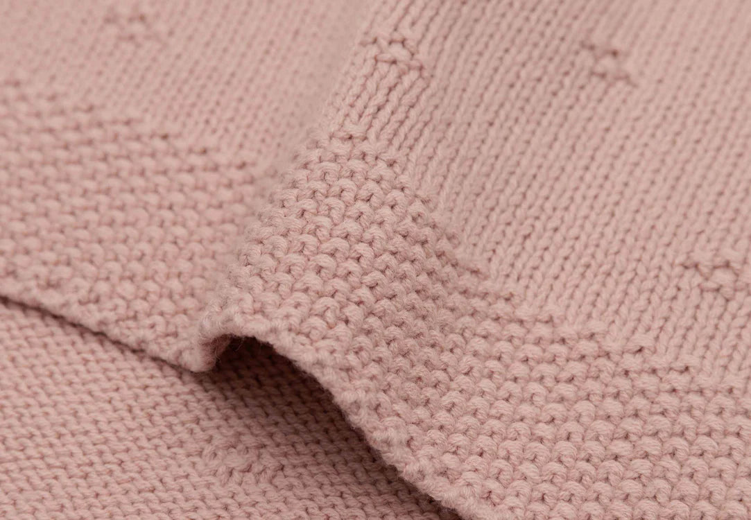 Dekentje 75x100 cm ▪ Cosy Knit ▪ Wild Rose