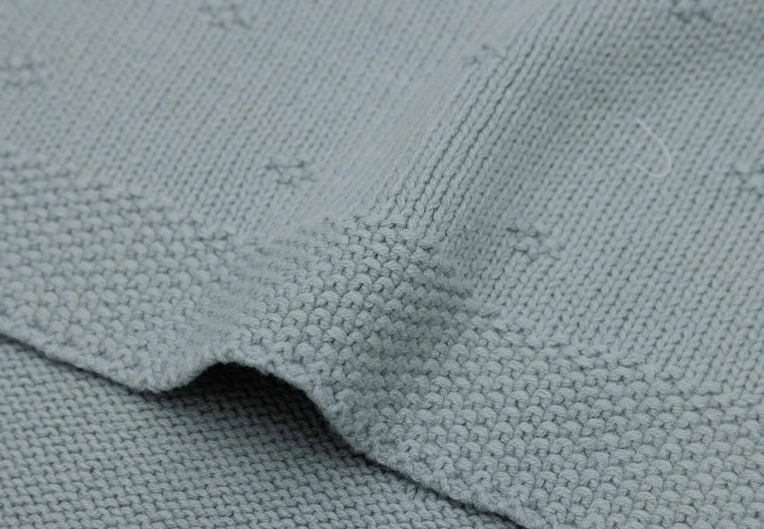 Dekentje 75x100 cm ▪ Cosy Knit ▪ Sea Green