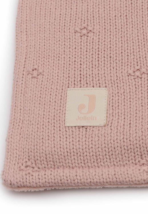 Dekentje 75x100 cm ▪ Cosy Knit / Fleece ▪ Wild Rose