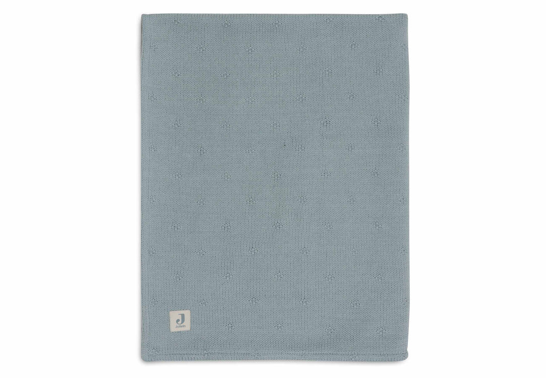 Dekentje 75x100 cm ▪ Cosy Knit / Fleece ▪ Sea Green