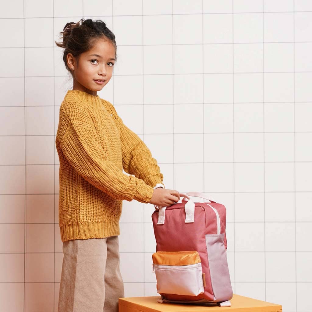 Rugzak Colorblock ▪ Vintage Pink