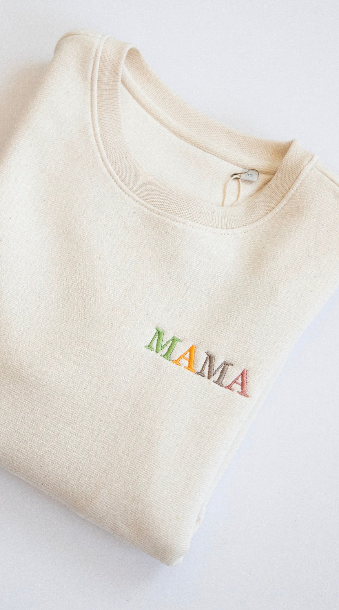 Mama Regenboog sweater • Maat S