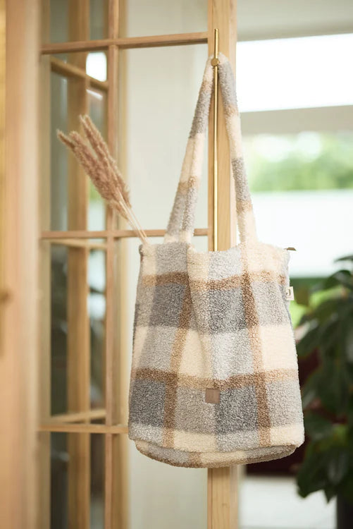 Luiertas Shopper ▪ Check Boucle