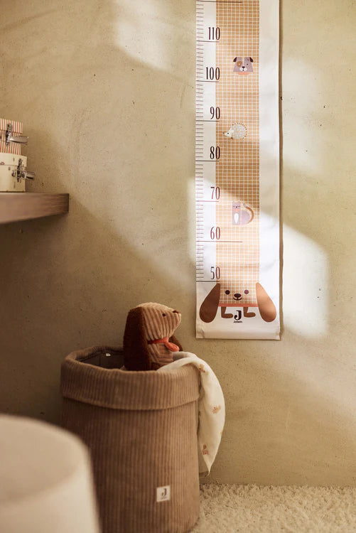 Opbergmand Cloudy Rib ▪ Milky Coffee