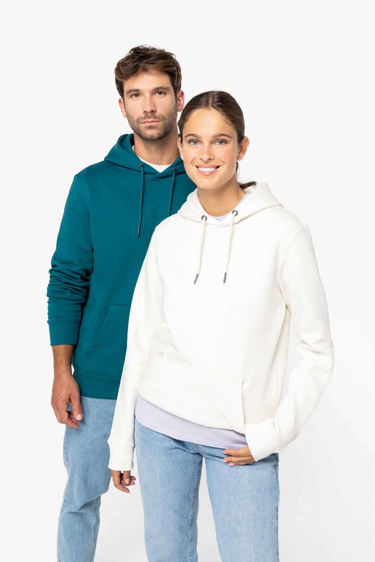 Uniseks hoodie eigen ontwerp - met borduring