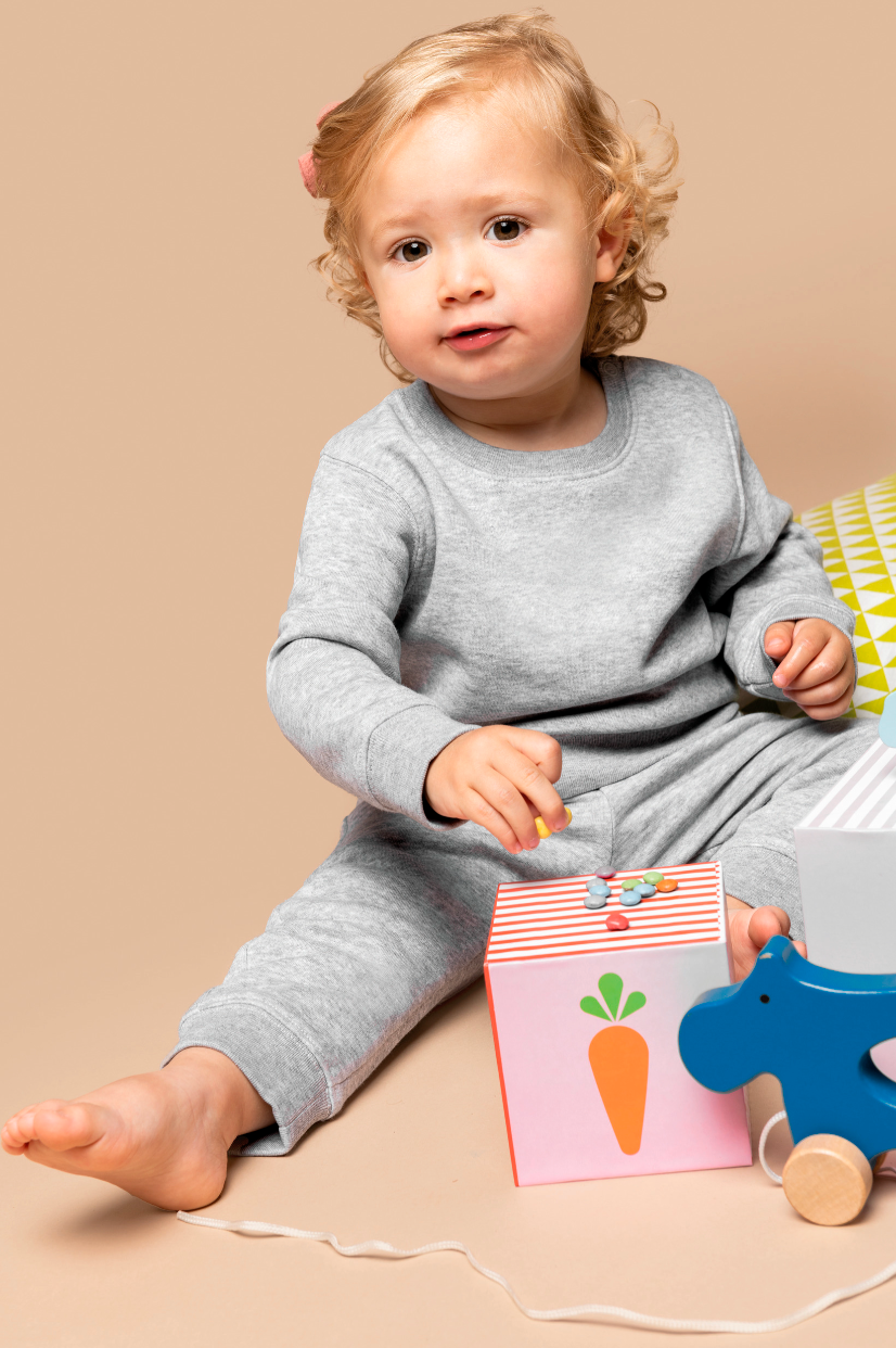 Babysweater eigen ontwerp ▪ 6M tot 36M