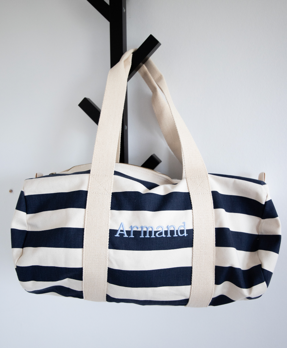 Sport- & logeertas 50cm Gestreept ▪ 2 kleuren