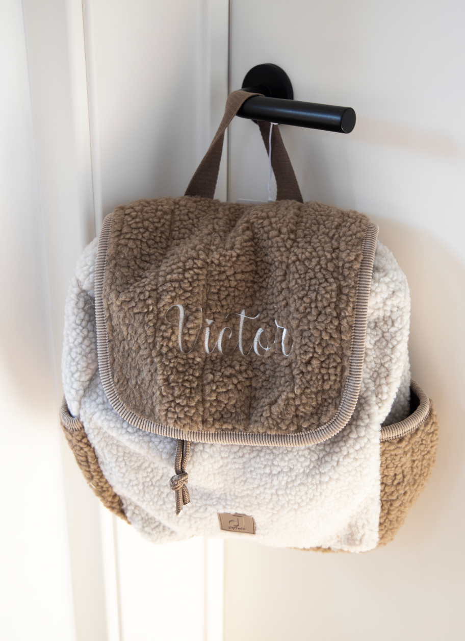 Rugtasje Colourblock ▪ Naturel
