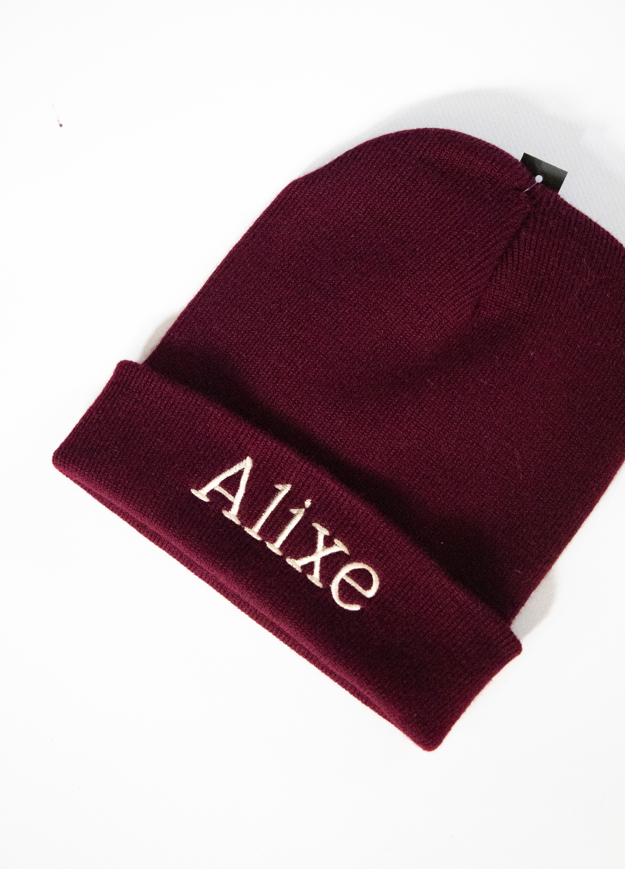 Muts beanie met borduring ▪ vanaf 2 jaar tot volwassene