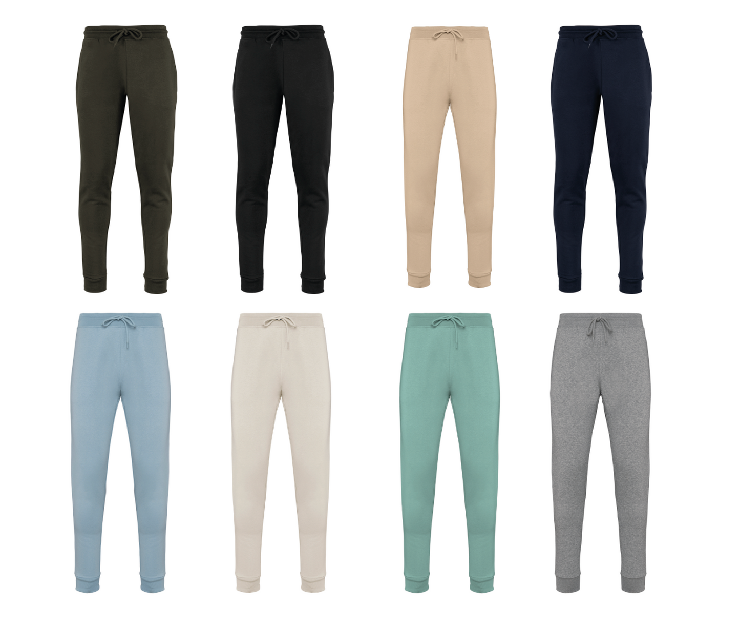 Ecologische joggingbroek heren ▪ 8 kleuren (past bij de unisex sweaters/hoodies)