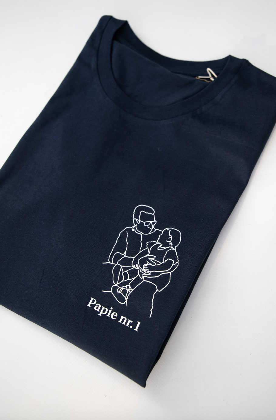 T-shirt met lijntekening ▪ bedrukt