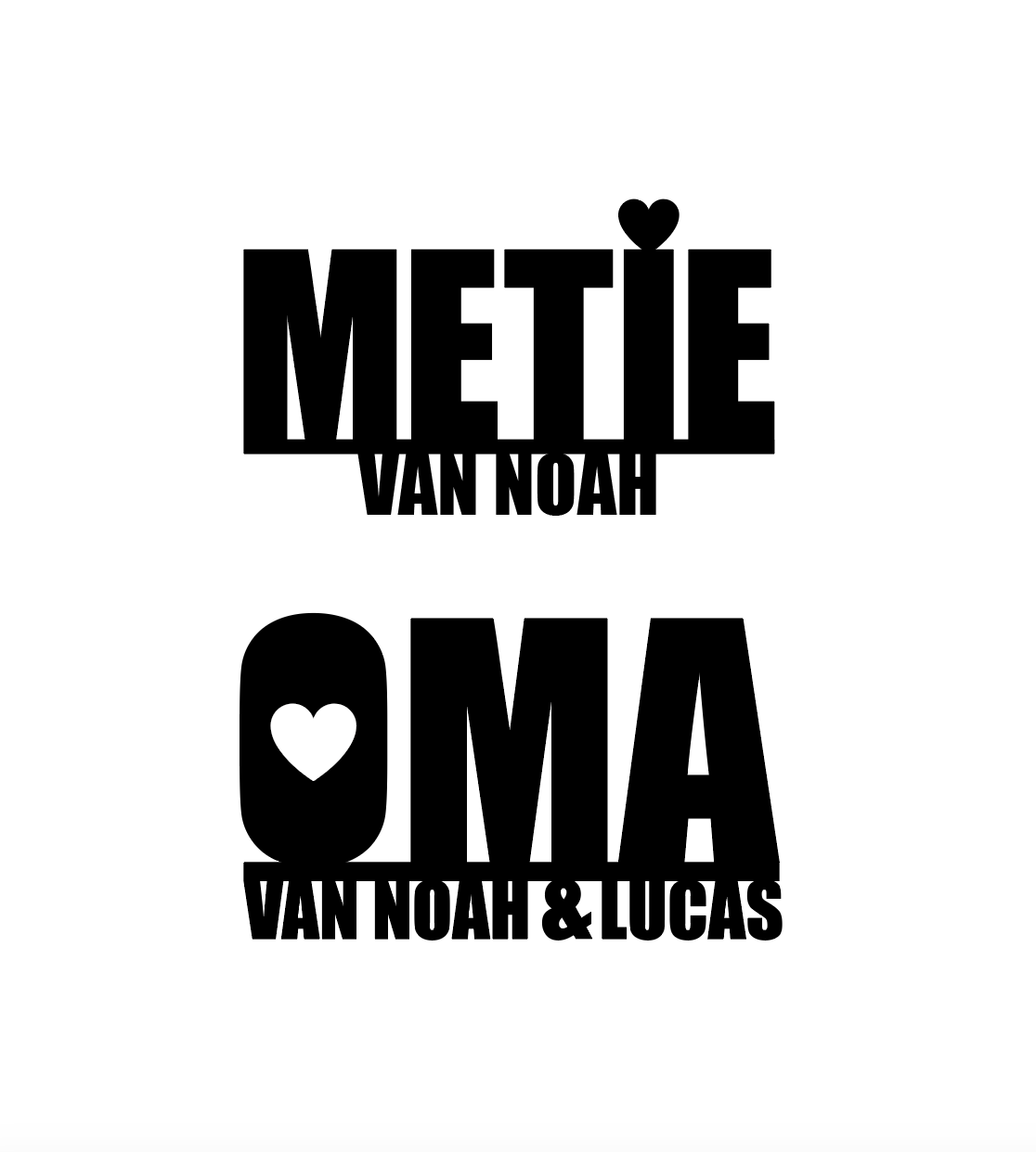 3D Print ▪ Metie/Oma/Petie/ - van