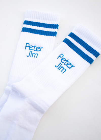 Sportsokken geborduurd