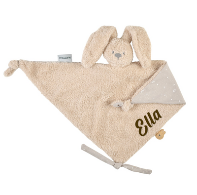 Nattou ▪ Maxi knuffeldoekje Konijn LAPIDOU ▪ Teddy Zand