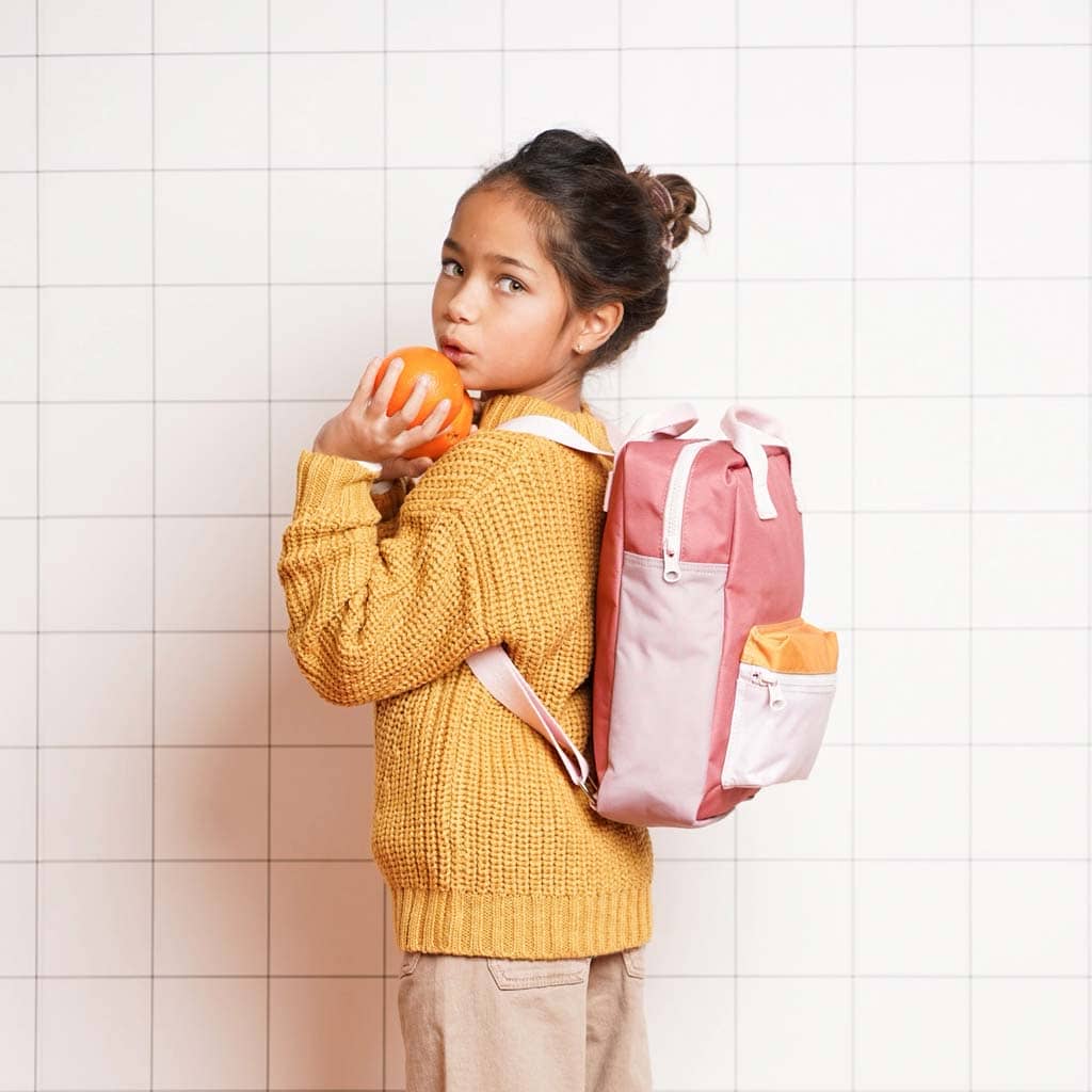 Rugzak Colorblock ▪ Vintage Pink
