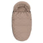 Embossed ▪ Voetenzak buggy/kinderwagen Milky Coffee