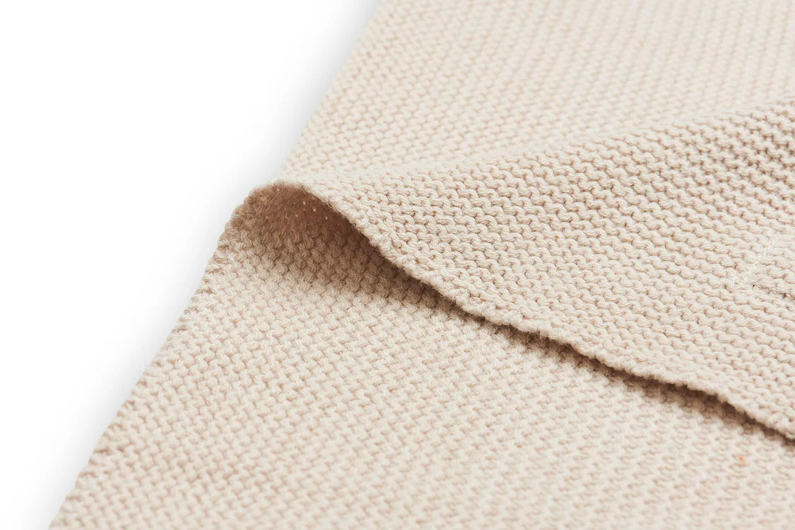 Dekentje 75x100 cm ▪ Basic Knit ▪ Nougat
