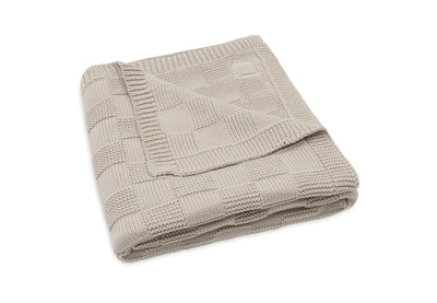 Dekentje 75x100 cm ▪ Box Knit ▪ Warm Sand