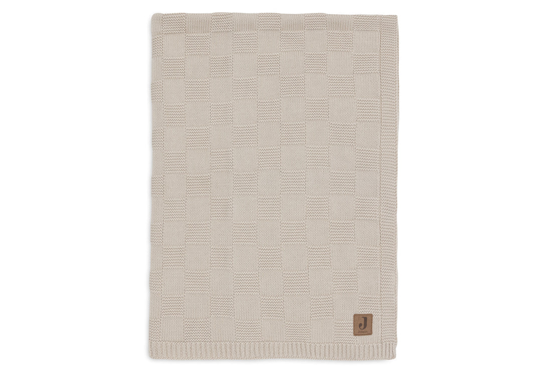 Dekentje 75x100 cm ▪ Box Knit ▪ Warm Sand