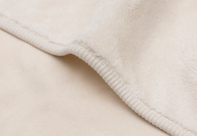 Basics ▪ Dekentje 75x100 cm Jersey/Sherpa - Oatmeal