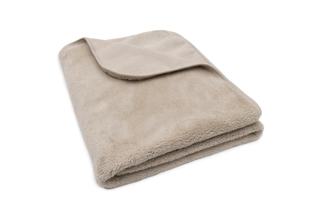 Basics ▪ Dekentje 75x100 cm Jersey/Sherpa - Warm Sand