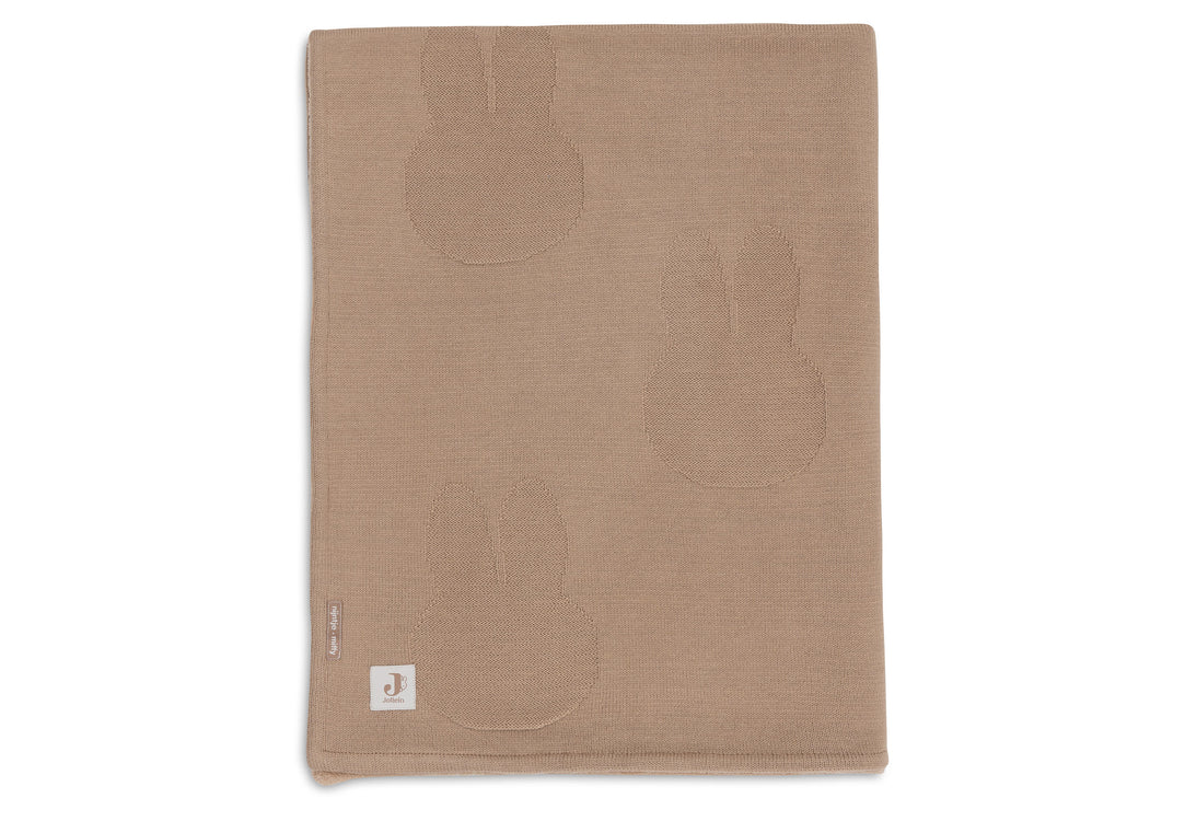 Dekentje 75x100 cm Miffy - Biscuit/Velvet