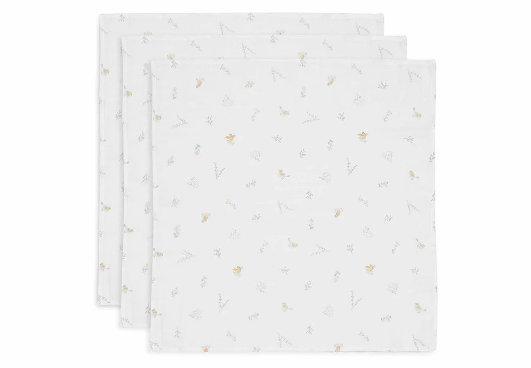 Lovely Birds ▪ Hydrofiele Doek Small 70x70cm 3st
