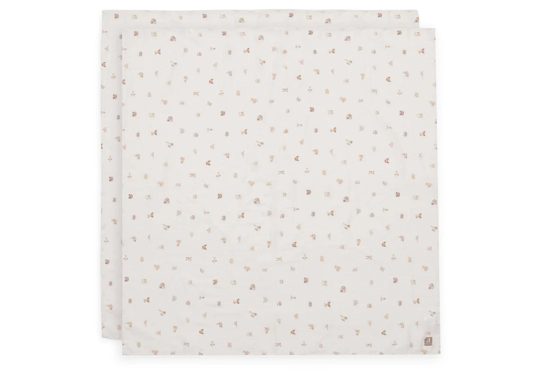 Animal Friends ▪ Hydrofiele Doek Large 115x115cm 2pack