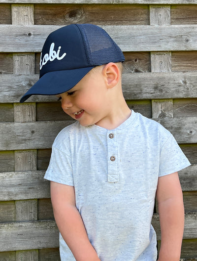 Kinderpet met naam ▪ 5 kleuren