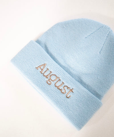 Muts Sky Blue borduring ▪ 1-4 jaar