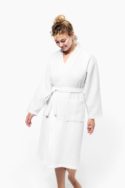 Kimono Badjas Honinggraatstructuur