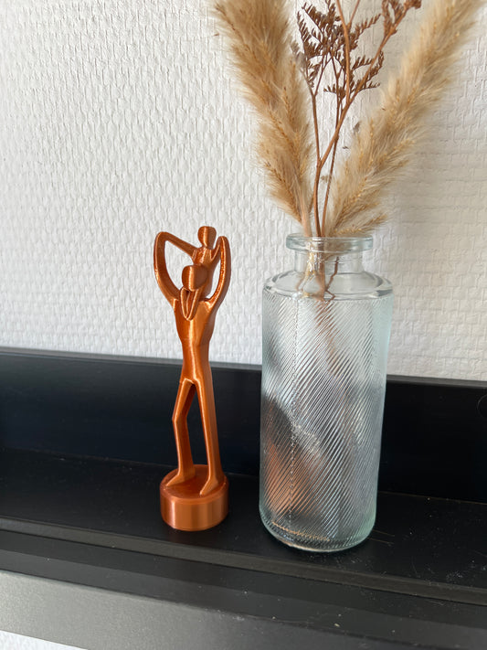 3D Print • Staander papa & kind Koper • mini 13cm