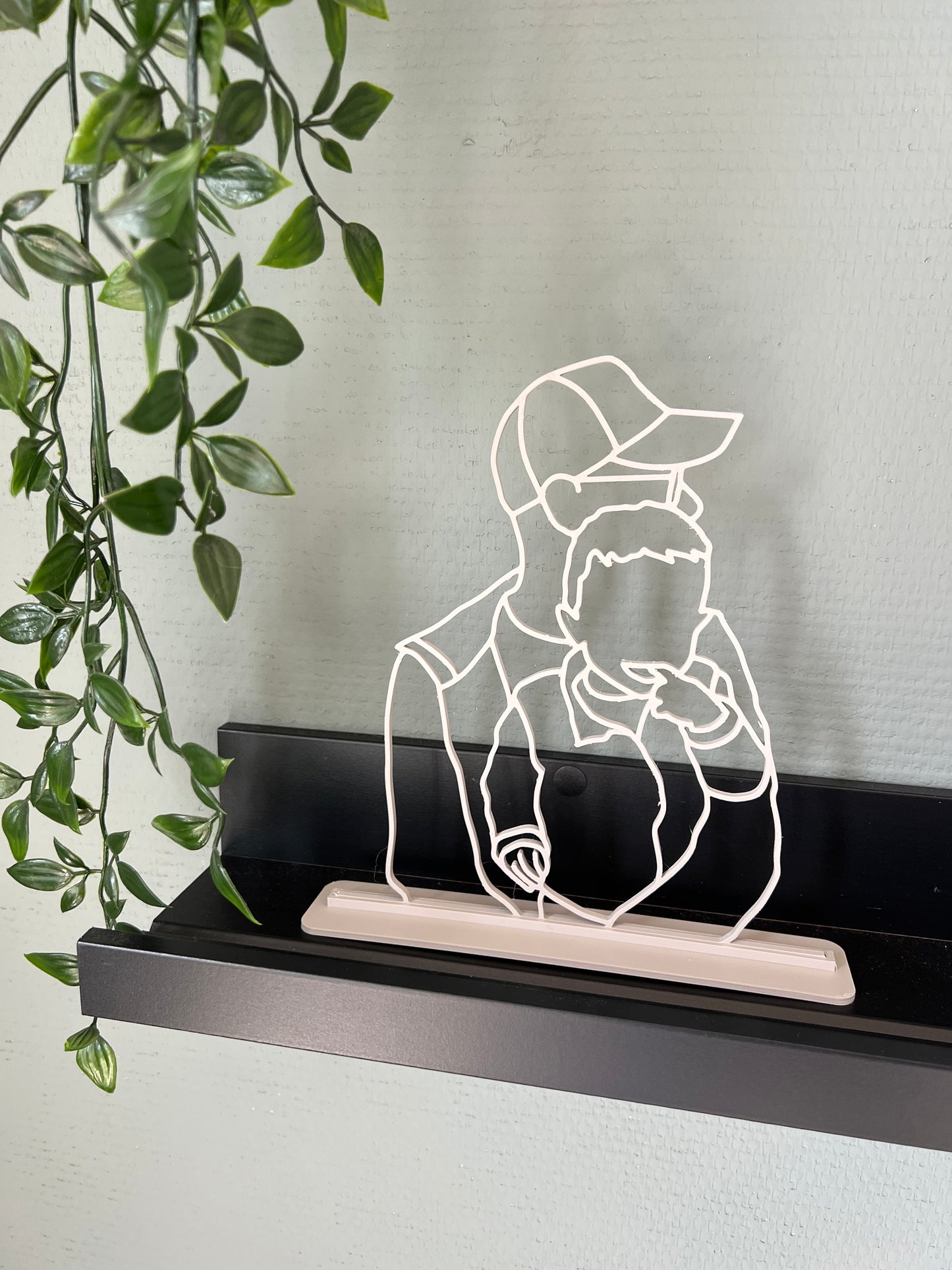 3D print ▪ Lijntekening staander 21 cm