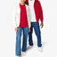 Uniseks hoodie met rits - eigen ontwerp - met borduring
