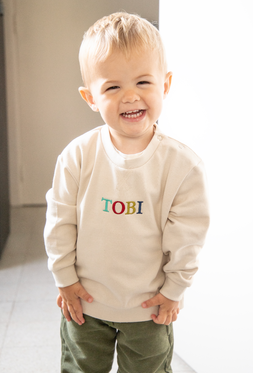 Regenboog sweater ▪ 6M tot 36M