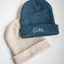 Muts beanie met borduring ▪ vanaf 2 jaar tot volwassene