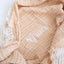 Dekentje 75x100 cm ▪ Muslin Fringe ▪ 3 kleuren