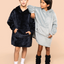 Poncho plaid kindjes ▪ 2 kleuren