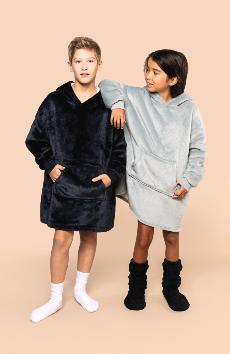 Poncho plaid kindjes ▪ 2 kleuren