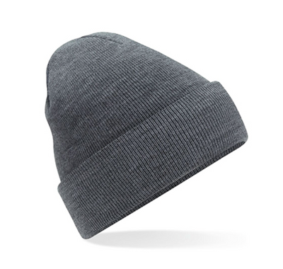 Muts beanie met borduring ▪ Granite