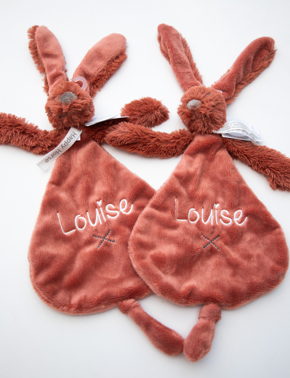 Konijn Richie Knuffeldoekje ▪ Rusty