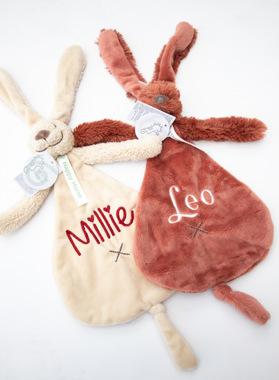 Konijn Richie Knuffeldoekje ▪ Rusty