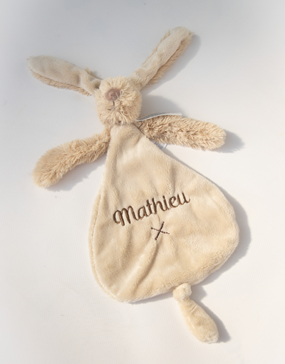 Konijn Richie Knuffeldoekje ▪ Beige