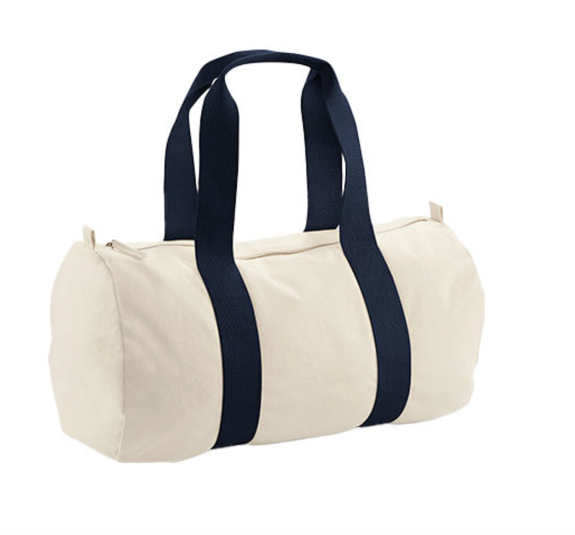Sport- & logeertas 50cm ▪ Navy/Naturel