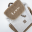 Rugtasje Colourblock ▪ Naturel