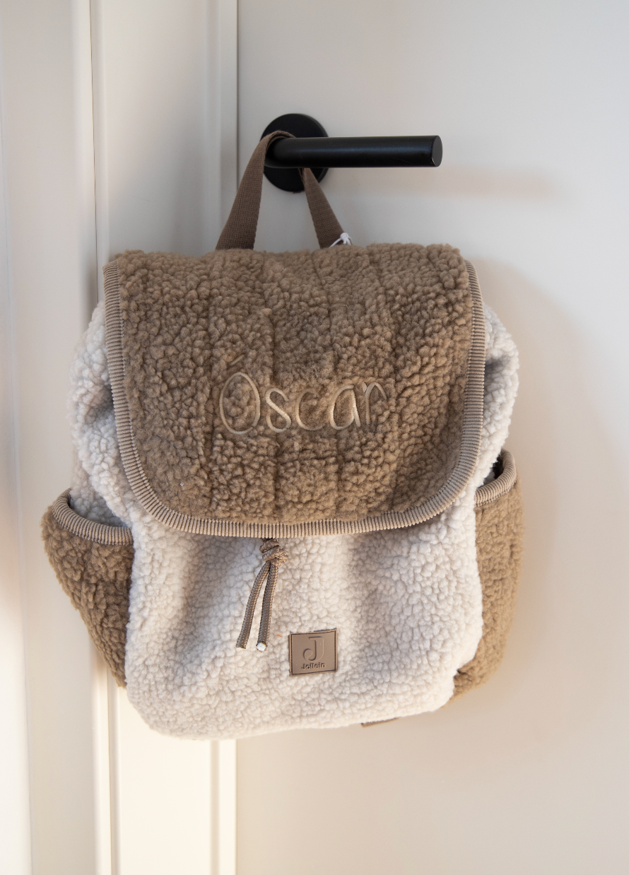 Rugtasje Colourblock ▪ Naturel