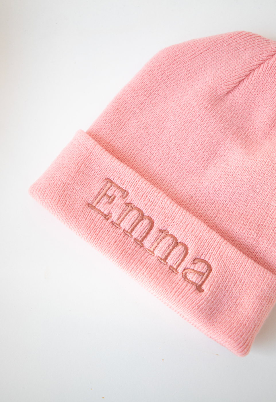 Muts beanie met borduring ▪ 1-4 jaar